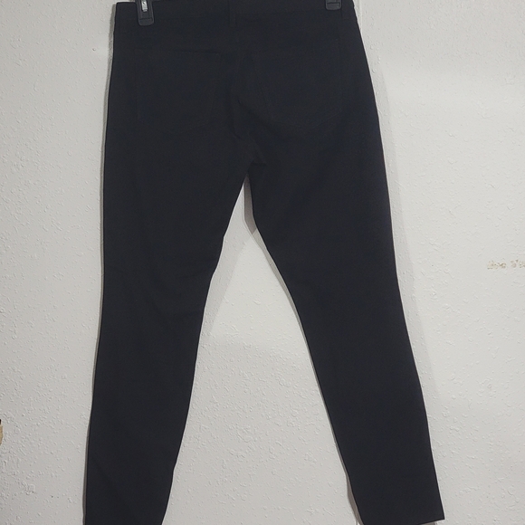 Banana Republic Sloan Black Ankle Pants Stretch Career NWOT Size 6 - Picture 2 of 5